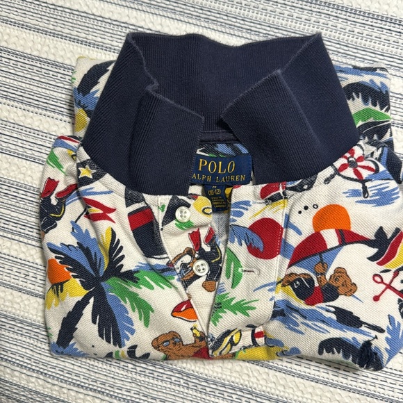 Polo Ralph Lauren polo bear kids shirt - Picture 3 of 3